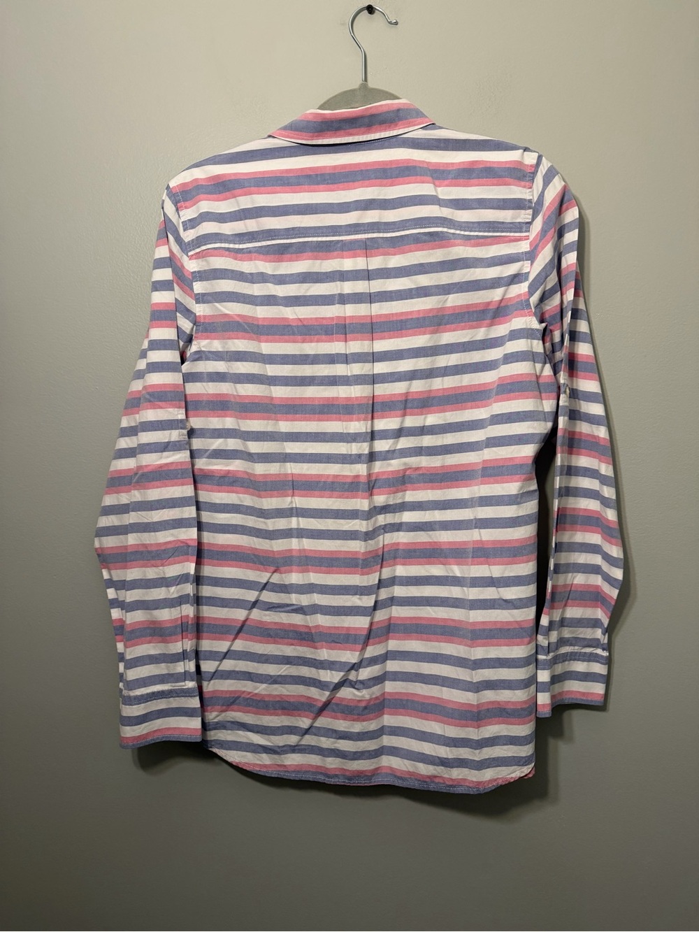 Vineyard Vines Pink, Blue & White Striped Button-Down Shirt - Picture 5 of 5